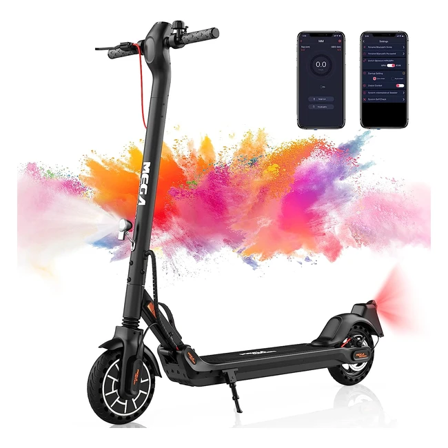 Faltbarer Elektro-Scooter mit Straßenzulassung und App, 350W Motor, 30-35km Reichweite, 19km/h, 8,5 Zoll Honeycomb-Reifen