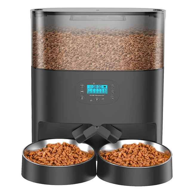 Distributeur Croquettes Chat Automatique 6L - Honeyguaridan