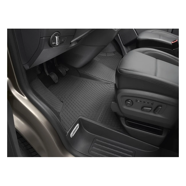 Tapis de sol noir Volkswagen 7H1061500C82V - Qualité supérieure