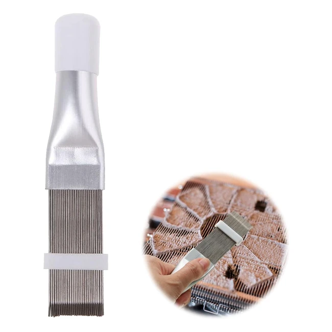 Pettine Lamellare per Raddrizzare e Pulire Condensatori - Resistente e Durevole