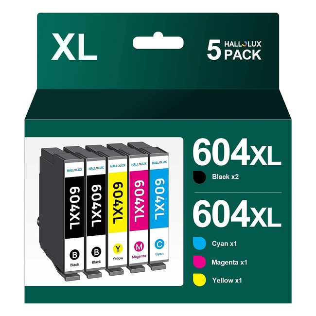 Cartouche d'encre Hallolux 604XL compatible Epson 604 XL - Multipack 5 cartouches