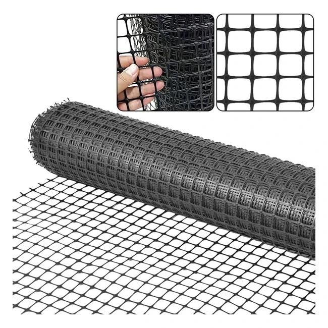 Garden Fence Barrier Fencing for Dogs 1x10m - Heavy Duty, Safety Temporary Fencing