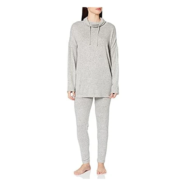 Tenue d'intérieur en jersey femme gris s - Iris & Lilly
