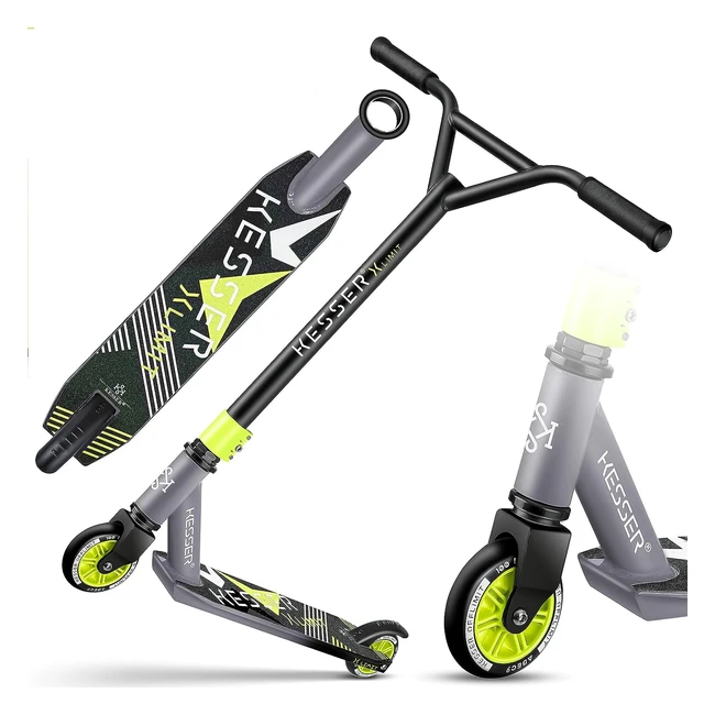 Kesser Stunt Scooter Xlimit 360 - Robuster Funscooter mit ABEC 9 Kugellagern