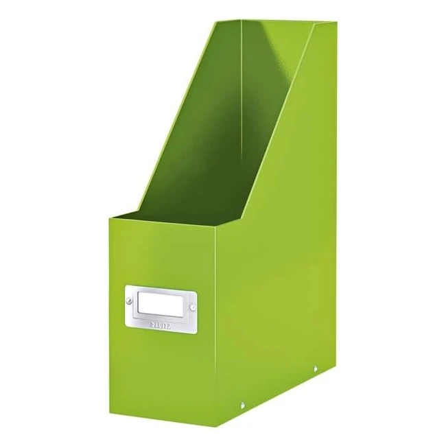 Leitz 60470054 A4 Magazine File Green - Metal Thumb Hole 45kg Capacity Easy As