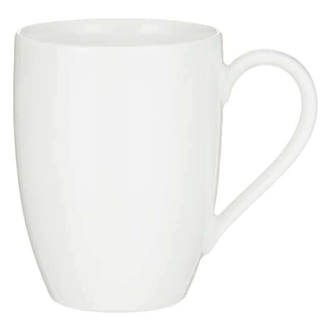 Vivo Villeroy Boch Basic White Coffee Mug 260ml - Set of 6 | Premium Porcelain