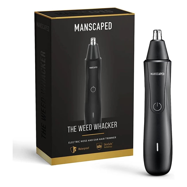 Manscaped Weed Whacker Nose & Ear Hair Trimmer - 9000 RPM Precision Tool