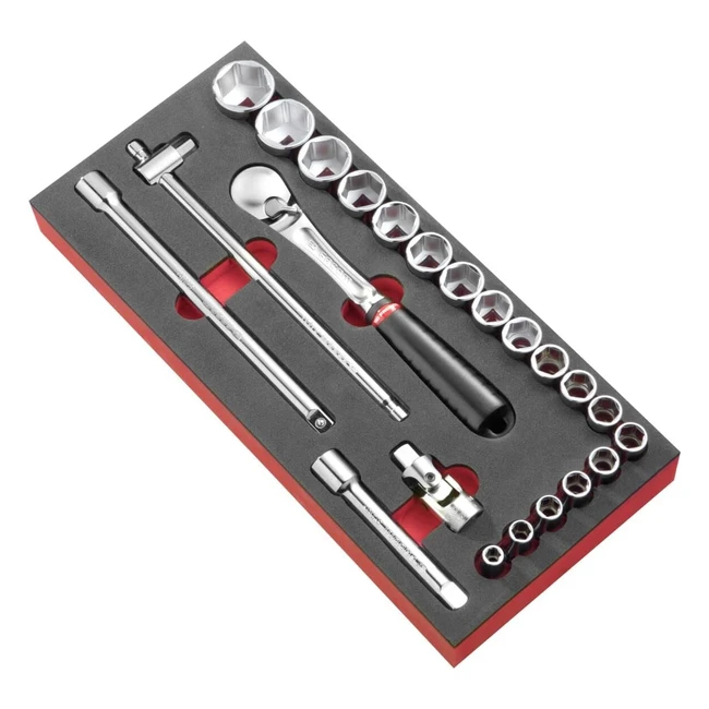 Module mousse douilles FACOM MODMS161212U - 12 pans gris - Haute performance