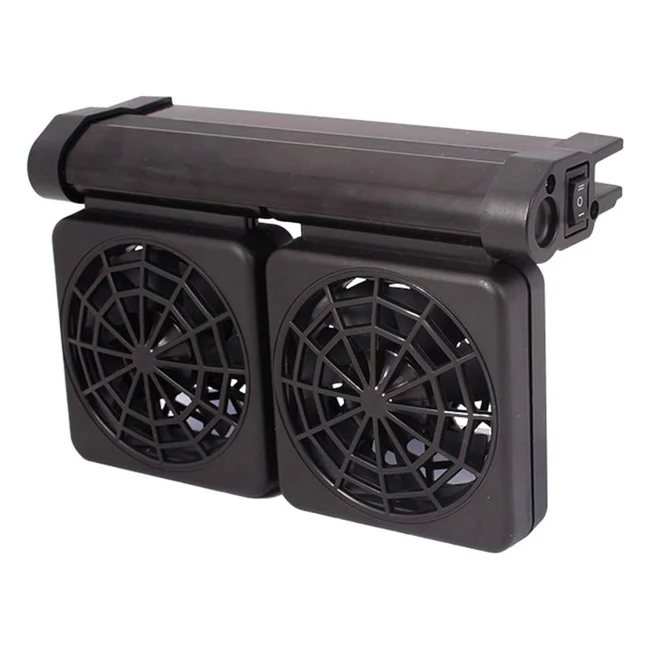 Ventola di raffreddamento per acquario AOSEE, regolabile, silenziosa, 2 ventole
