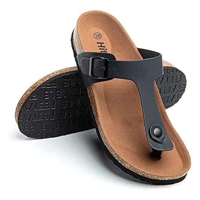 Sandali Donna Estivi Hitmars - Comodi e Eleganti - Nero/Marrone/Bianco/Rosso - Taglia 36-43 EU