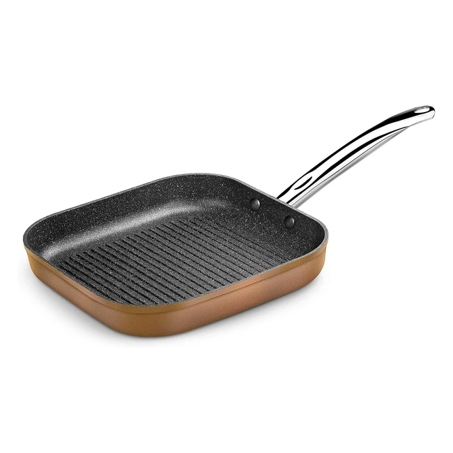 Monix Coppergrill 28x28cm - Aluminio Forjado - Antiadherente - Gran Resistencia