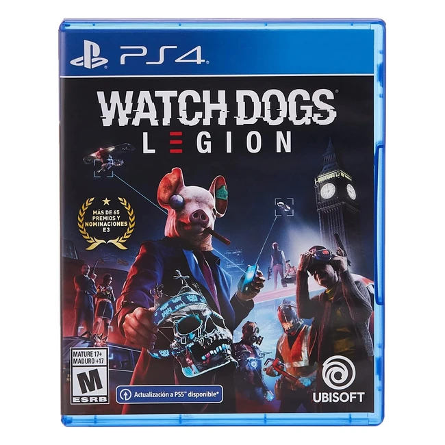 Montre Dogs Legion PS4 - Recrutez et combattez dans un Londres futuriste
