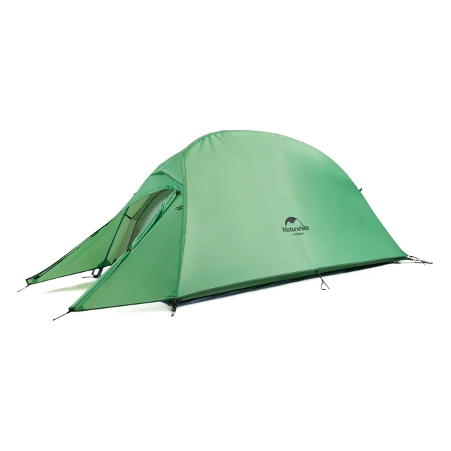 Naturehike Cloud Up 1 Person Backpacking Tent - Lightweight Camping Hiking Dome Tent