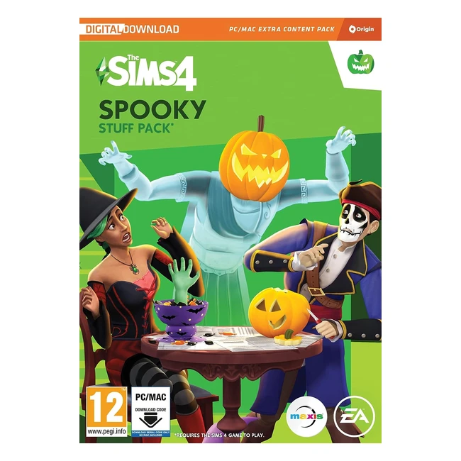 The Sims 4 Spooky Stuff Pack - PC/Mac - Download Code - English