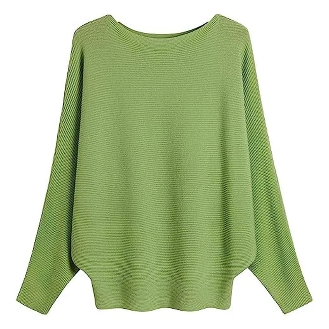 Maglione dolman a scollo a barca Fulier - Taglia unica