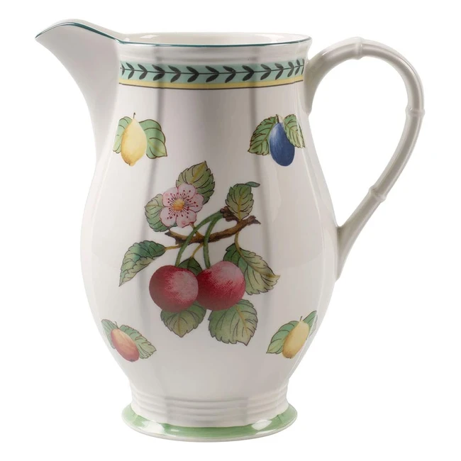 Villeroy  Boch French Garden Fleurence Jug - 21L - Premium Porcelain