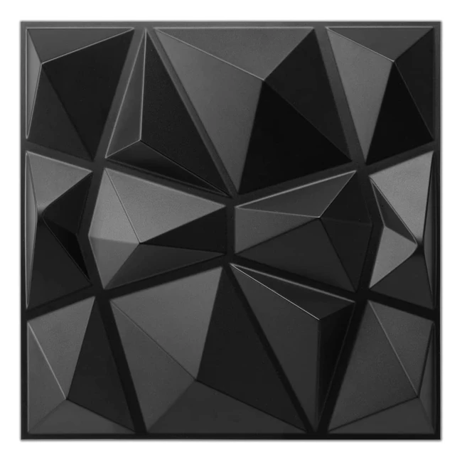 Premium Quality Art3D Decorative 3D Wall Panels - Diamond Design - 12x12 - Matt 