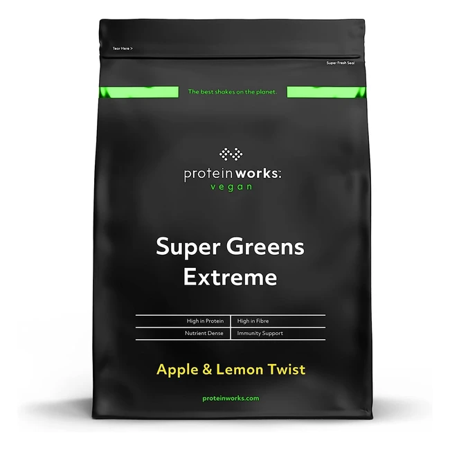 Super Greens Extreme Powder 500g - Ayuda a proteger tu sistema inmunológico - Vegano