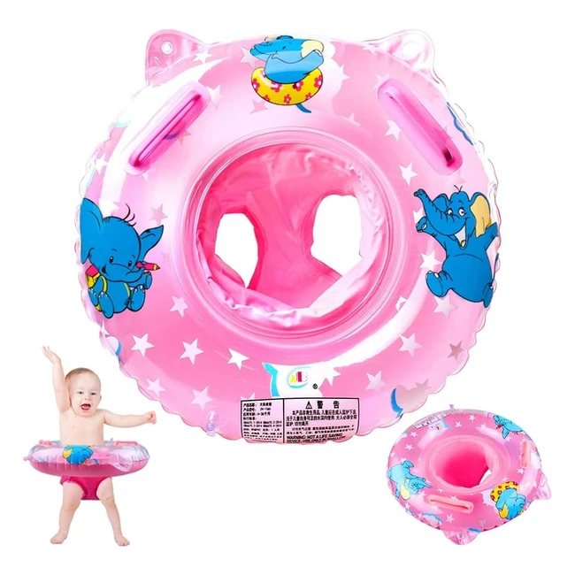 Bouée de natation réglable pour bébé - Confortable et pratique - Idéal pour les enfants de 6 à 36 mois