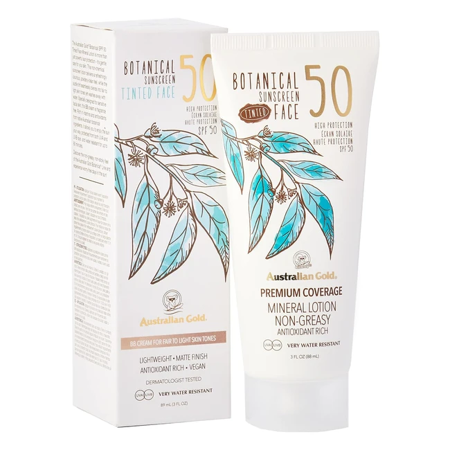 Australian Gold BB Cream SPF50 Fair Light 88ml - Protezione Solare 50