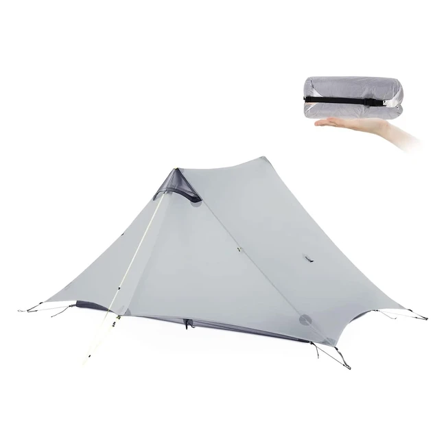 Kikilive Lanshan Ultralight Camping Tent - Lightweight, Waterproof, Easy Setup - Perfect for Camping, Backpacking, and Thru-Hikes