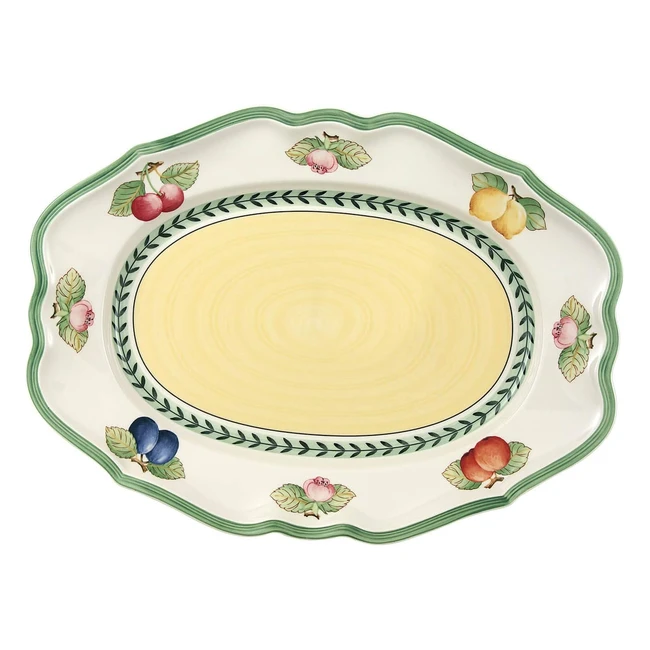 Plat ovale Villeroy & Boch French Garden Fleurence 37 cm - Porcelaine Premium