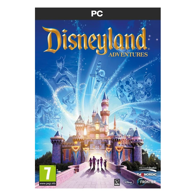 Disneyland Adventures - Jeu d'aventure pour PC - Référence 1x - Explorez le monde magique de Disneyland