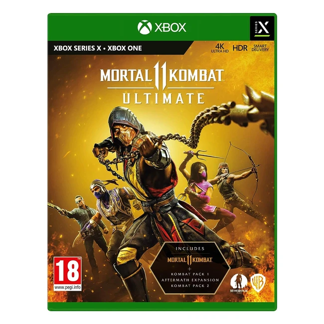 Mortal Kombat 11 Ultimate Xbox Series X | Definitive MK11 Experience | Kombat Pack 1 & 2