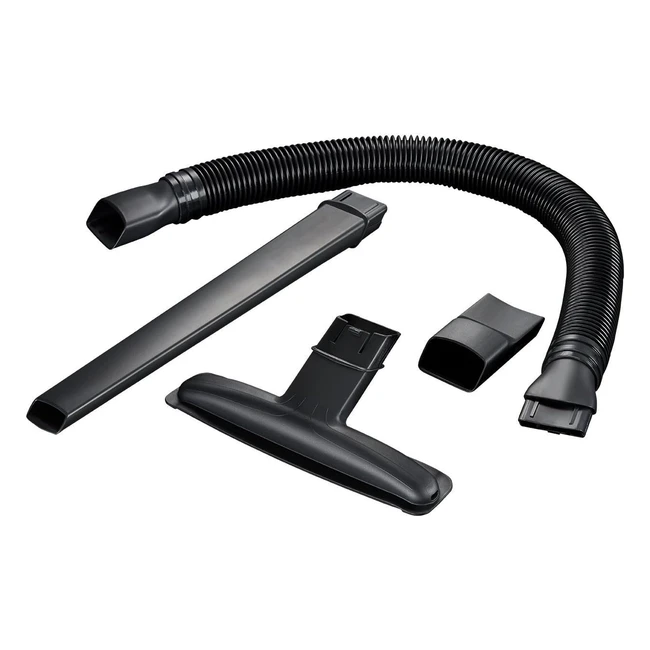 AEG AKIT360 Erweiterungsset für CX7 Akkustaubsauger - Flexibler Saugschlauch, Fugendüse, Polsterdüse, Adapter - Schwarz