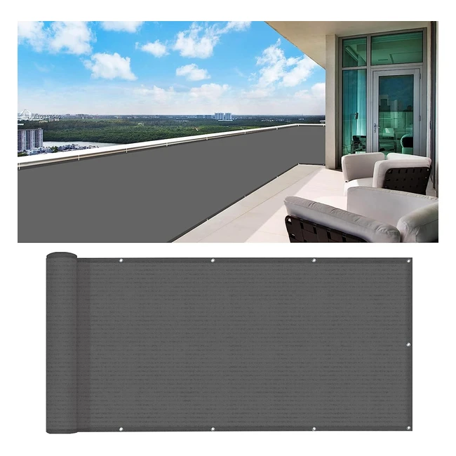 Frangivista Balcone Heng Feng 120x500cm - Protezione UV e Resistente al Vento