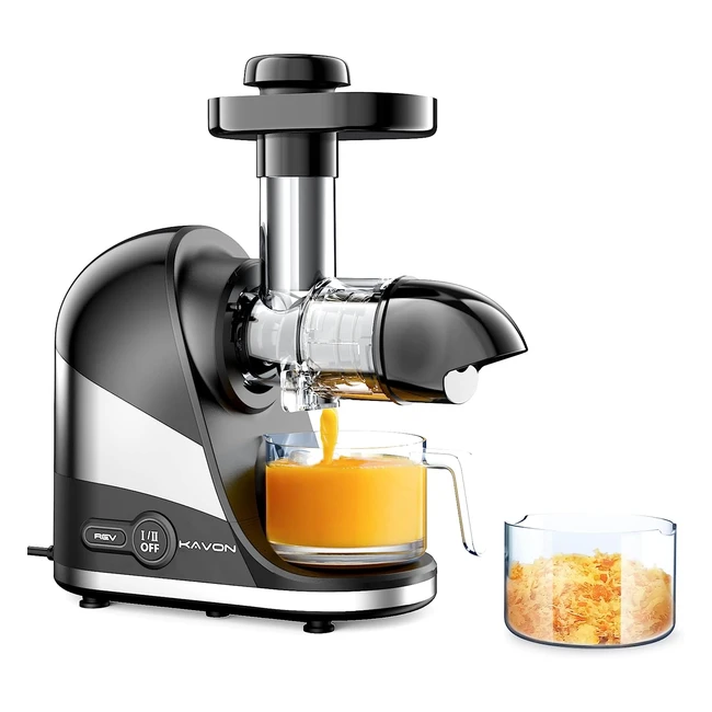 Slow Juicer Kavon Kaltpresse - Maximale Nhrstoffe - Ruhiger Motor - Frischer g