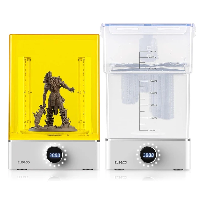 ELEGOO Mercury X Bundle - Washing and Curing Station for Large Resin 3D Prints