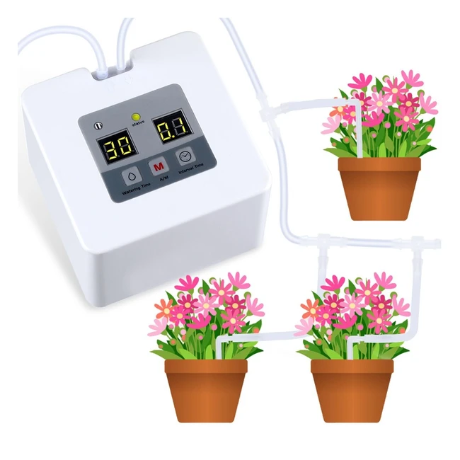 Kit Irrigazione Automatica DIY per 10 Piante in Vaso