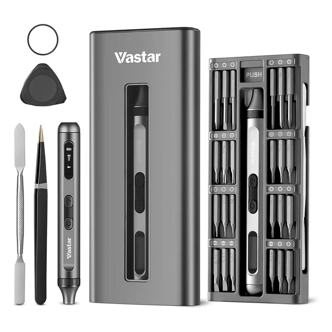 Vastar Mini Electric Screwdriver 52 in 1 Cordless Precision Screwdriver Set