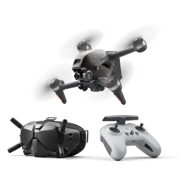 DJI FPV Combo Drone UAV con Visuale in Prima Persona Video in 4K Esperienza di Volo Immersiva
