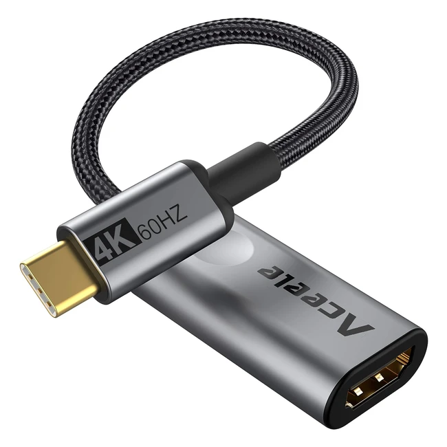 Adattatore USB C a HDMI 4K60Hz Aceele - Compatibile con MacBook AirPro iPad Pr
