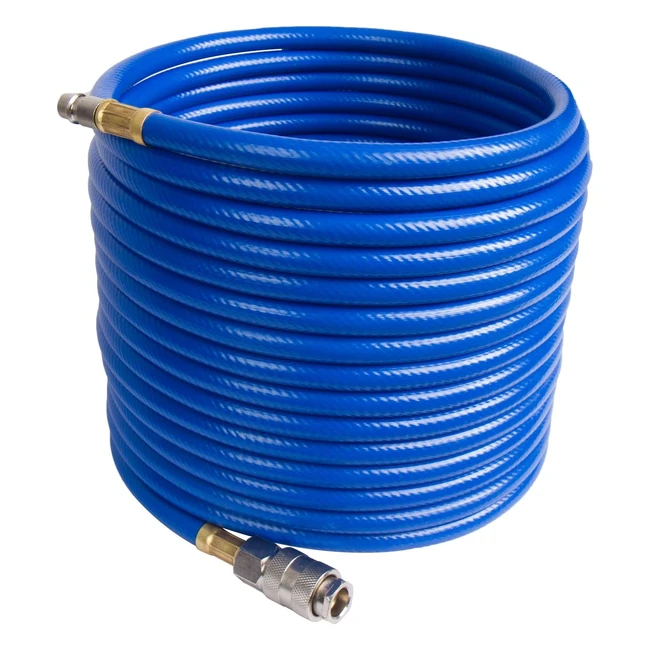Tuyau d'air comprimé CCLife 10m - Raccords 1/4 - Flexible d'air du compresseur - 20 bars