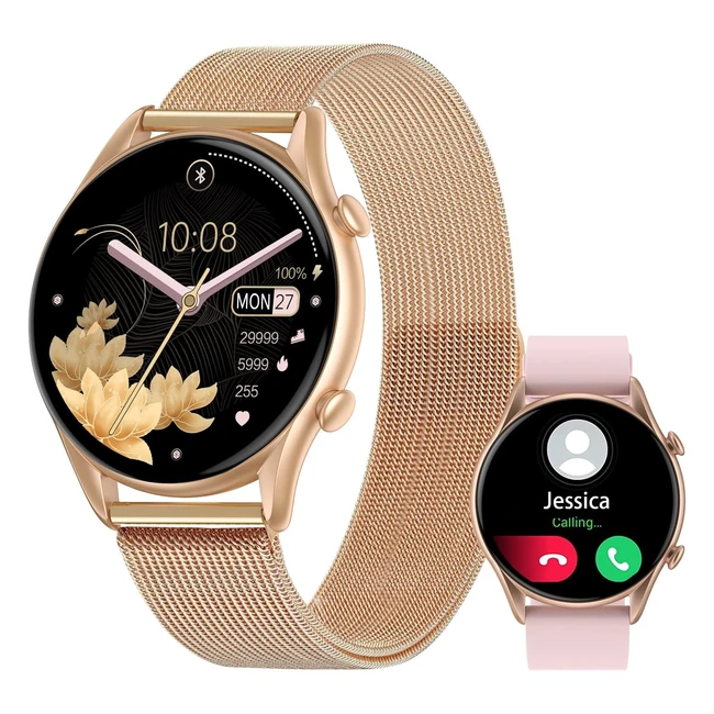 Montre connectée homme Zhouzmin 185 - Appels, notifications intelligentes, suivi santé 24/7