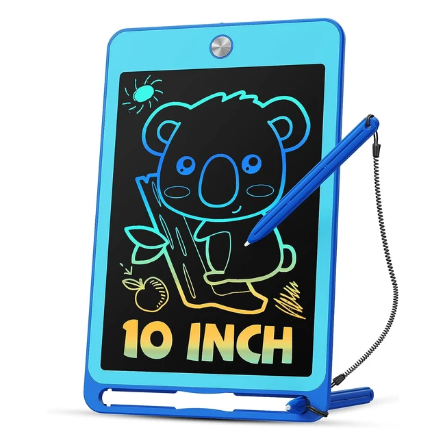 Tablero de Escritura LCD Orsen 85 Pulgadas - Tablero de Garabatos para Niños y Niñas - Regalo de Viaje de Cumpleaños - Azul