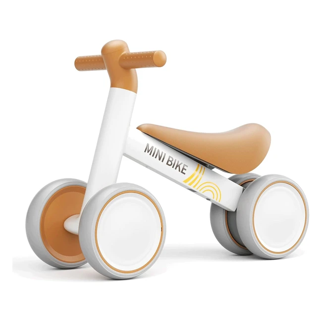Bicicleta sin pedales Korimefa para bebé de 1 año - Aprende a caminar - Regalo de primera bicicleta