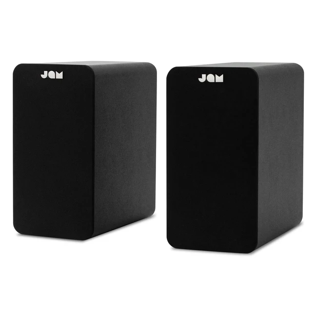 Compact Bluetooth Bookshelf Speakers - Jam BT-001 - Richer Bass Crystal Clear S