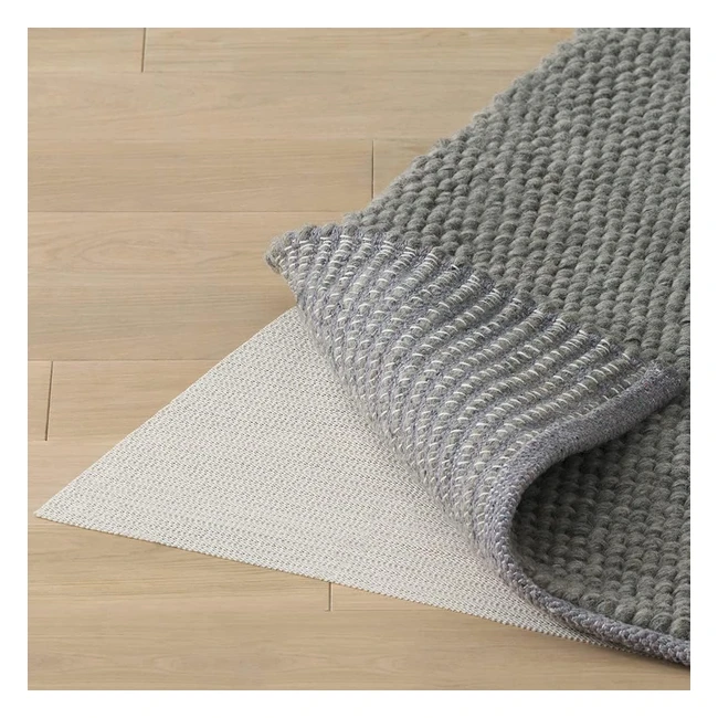 Blumtal Teppich Antirutschunterlage Vinyl, unsichtbare Antirutschmatte, Rutschfest & leicht zuschneidbar