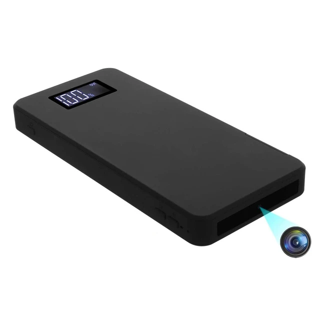 Cmara Espa Oculta 10000mAh Mini Cmara de Seguridad 1080p