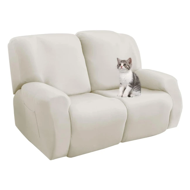 Housse de Fauteuil Relax Extensible 2 Places - Haute Qualité, Confortable et Durable