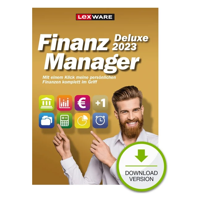Lexware Finanzmanager 2023 Deluxe - Onlinebanking und Finanzverwaltung