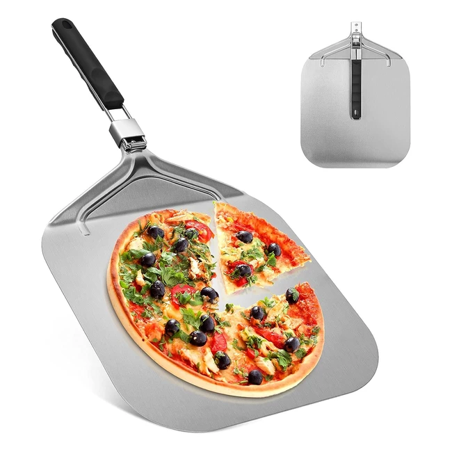 Pelle à pizza professionnelle perforée 32x32cm - Uihol