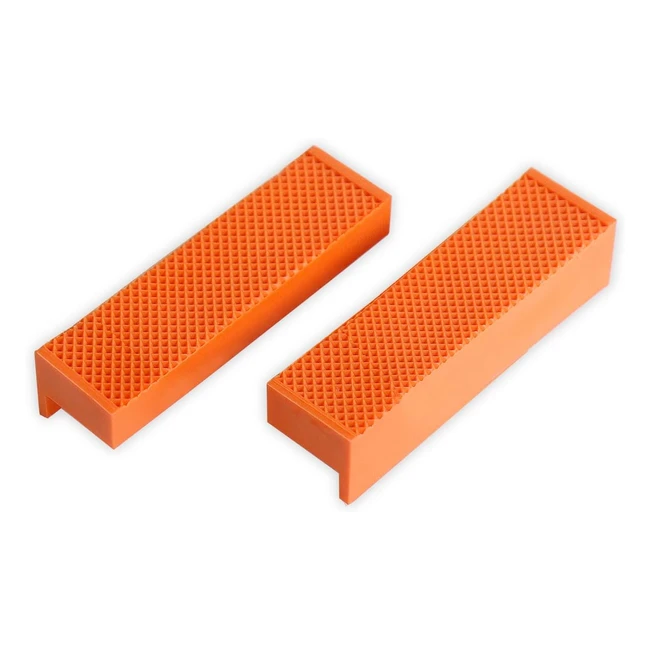 Lot de 2 mâchoires de protection pour étau avec aimants - Largeur 110mm/150mm