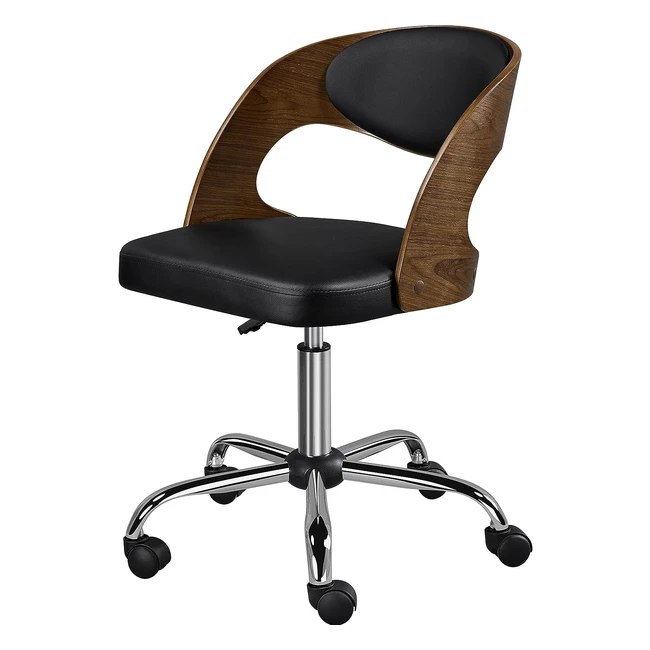 Yaheetech Bürostuhl, höhenverstellbarer Schreibtischstuhl, PC-Stuhl, Computer-Bürostuhl