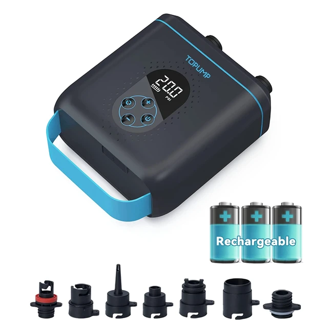 Pompe SUP rechargeable 20psi - Topump TPS260