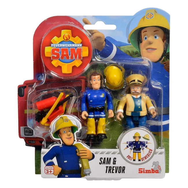 Juego de Figuras Sam el Bombero - 2 Unidades - 4 Variedades - 75 cm